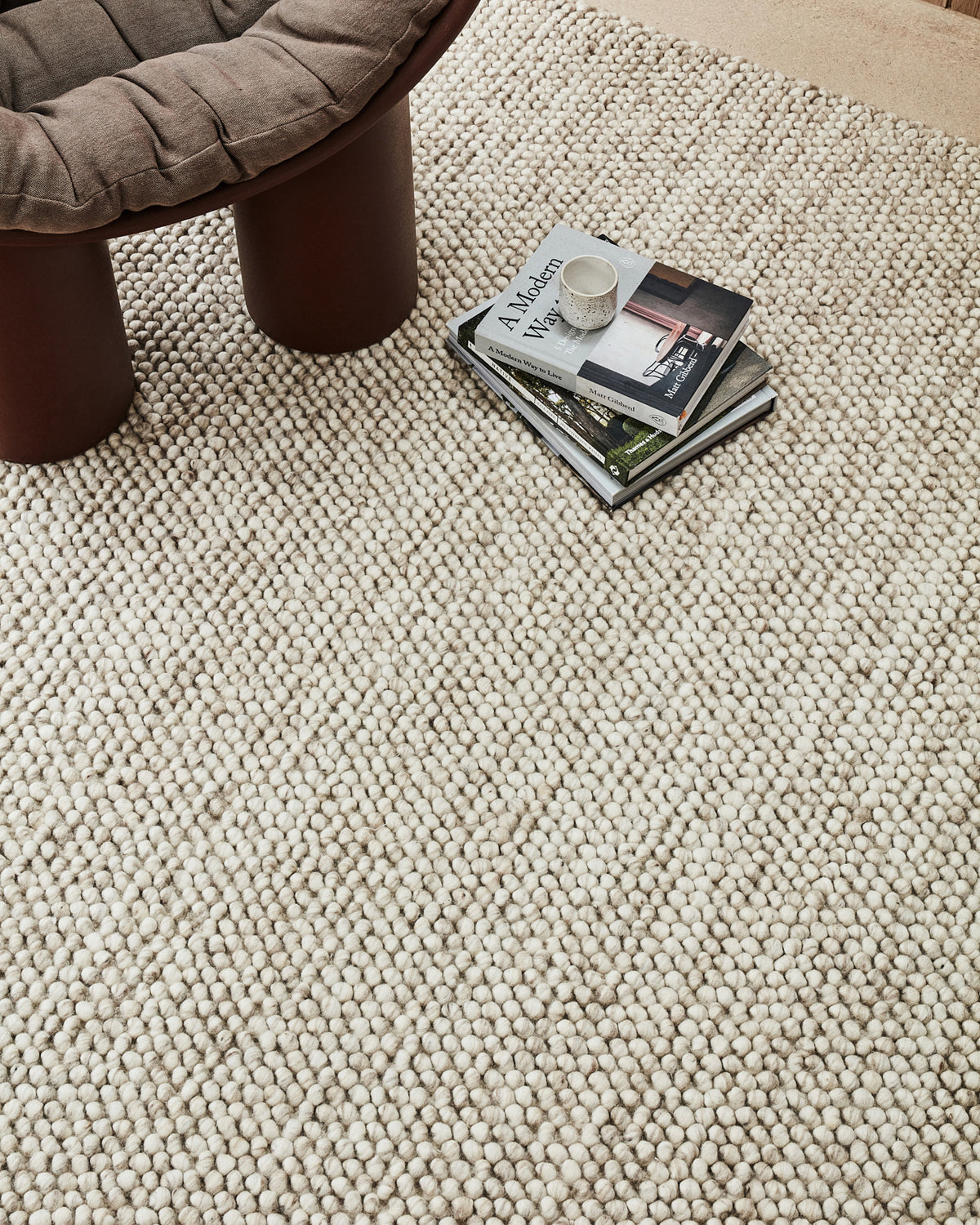 Pebble Rug Stone | Wool Rug | Free Shipping