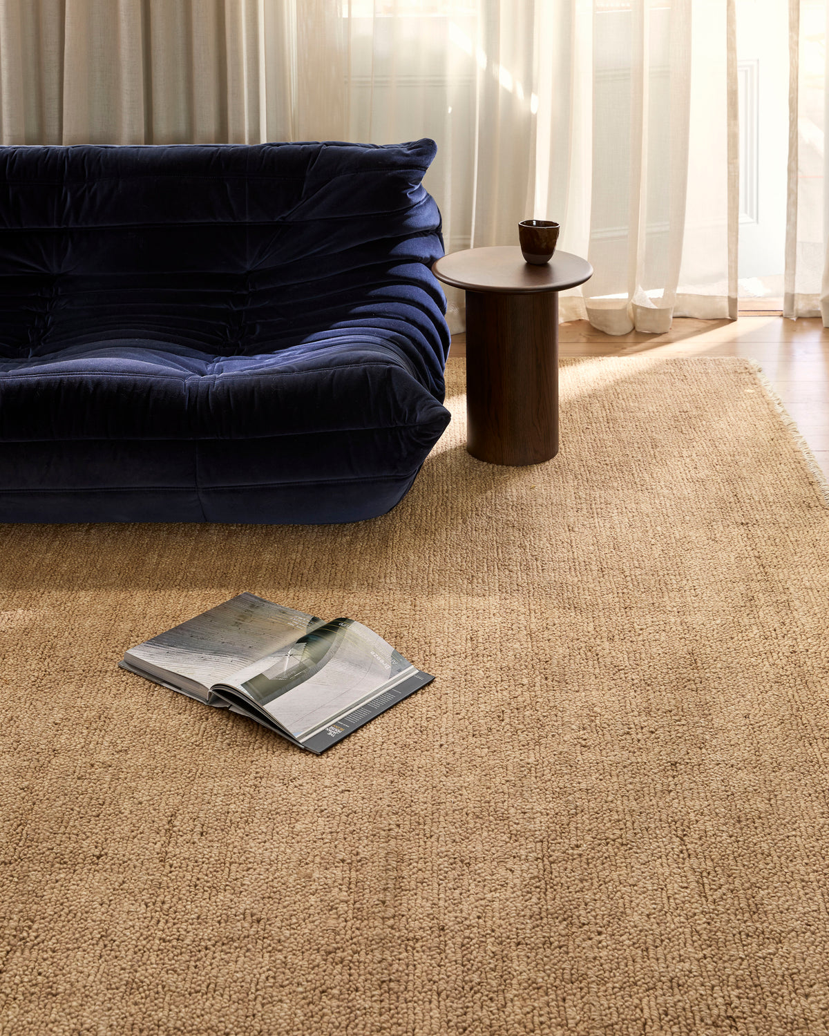Raye Rug Mushroom – Hand-Loomed Wool Rug | Milk & Sugar