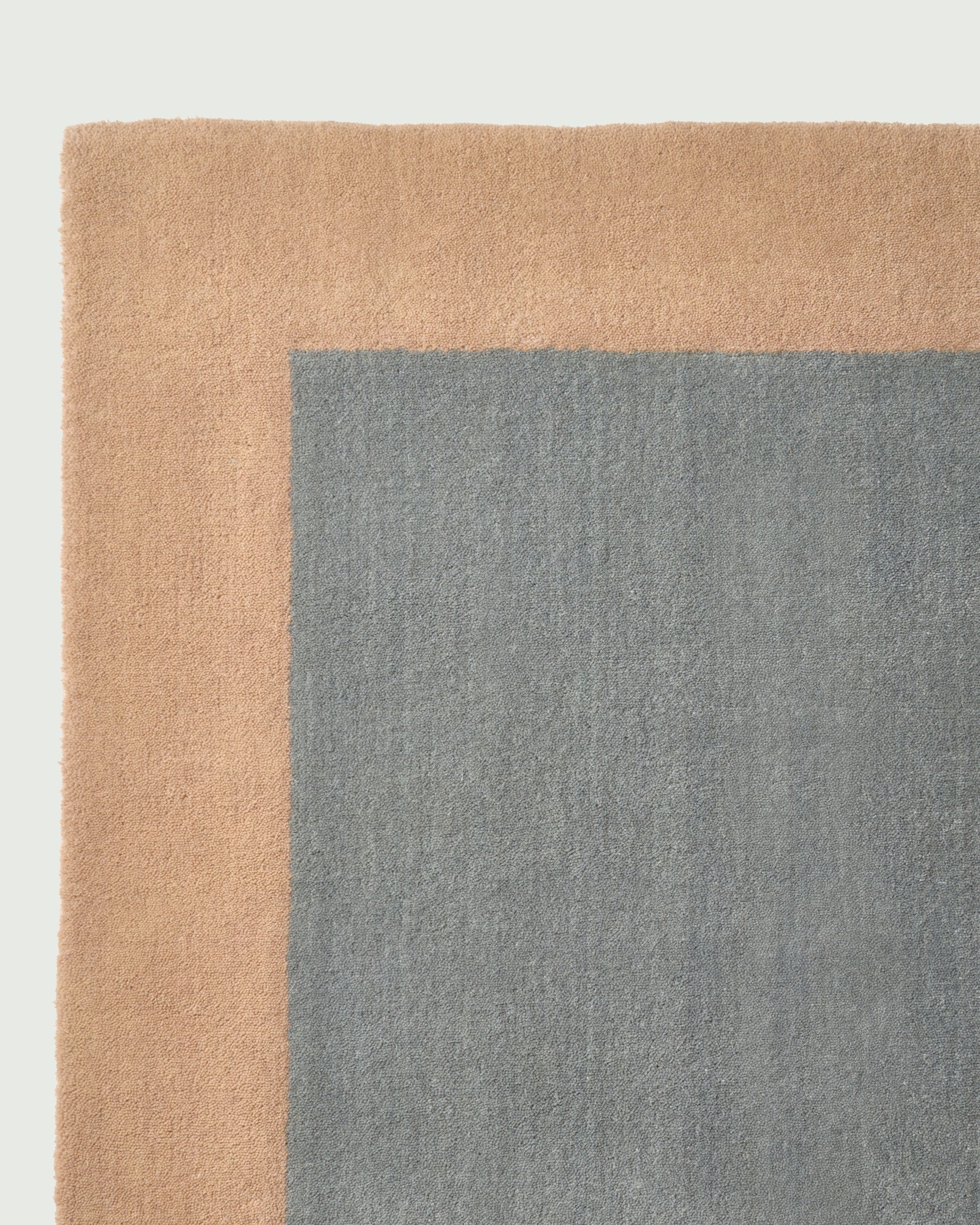 Frame Rug Stone & Steel