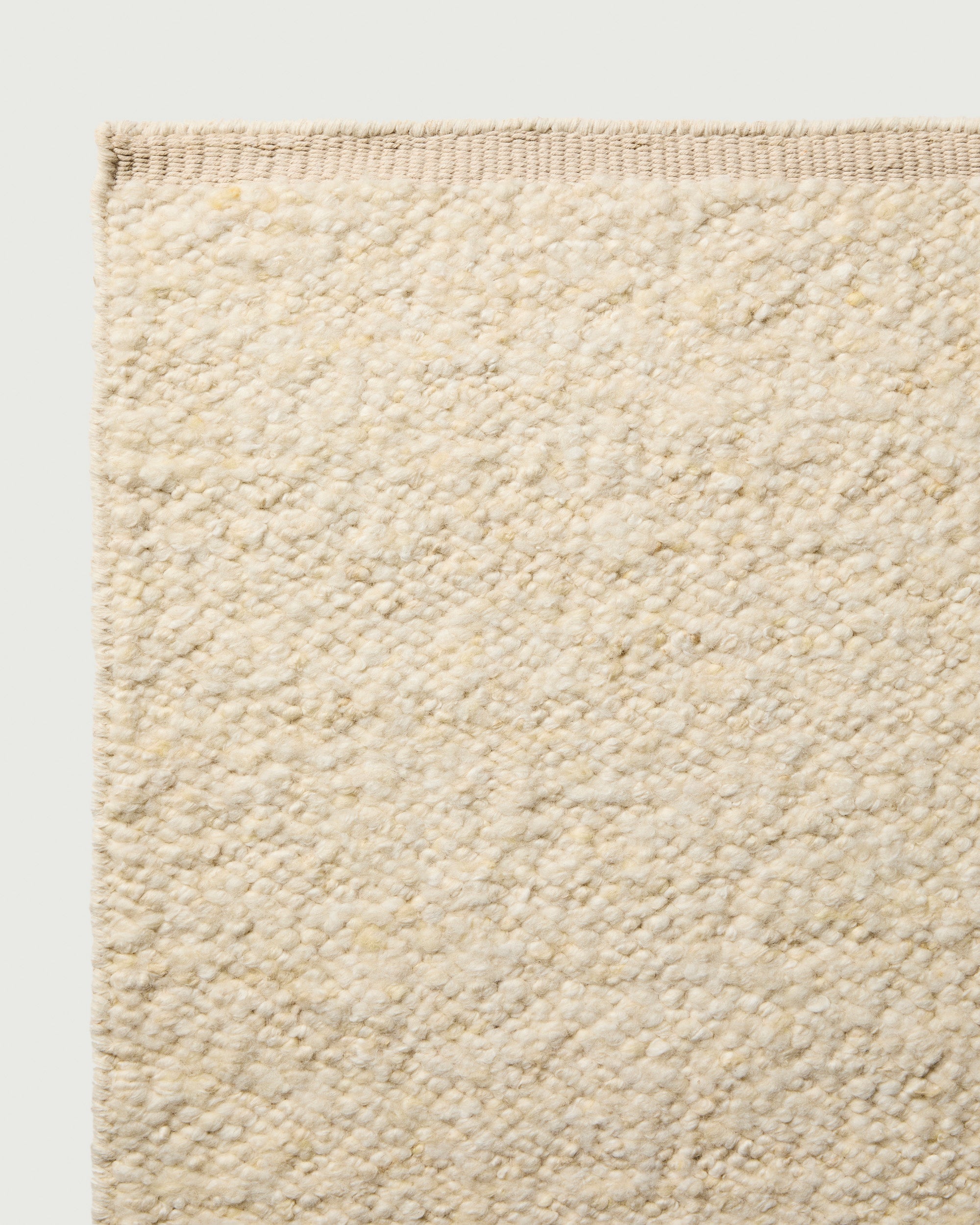 Sample of Meadow Rug Ivory