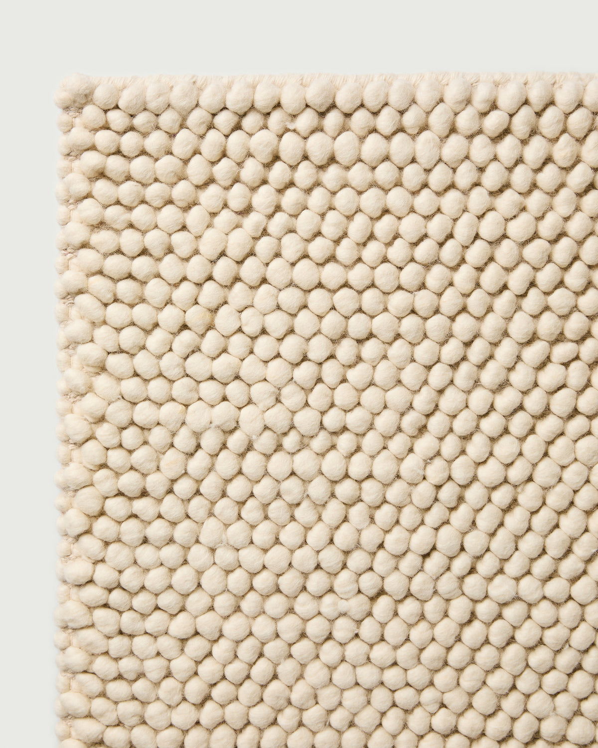 Pebble White Rug Pebble Rug Dusty White