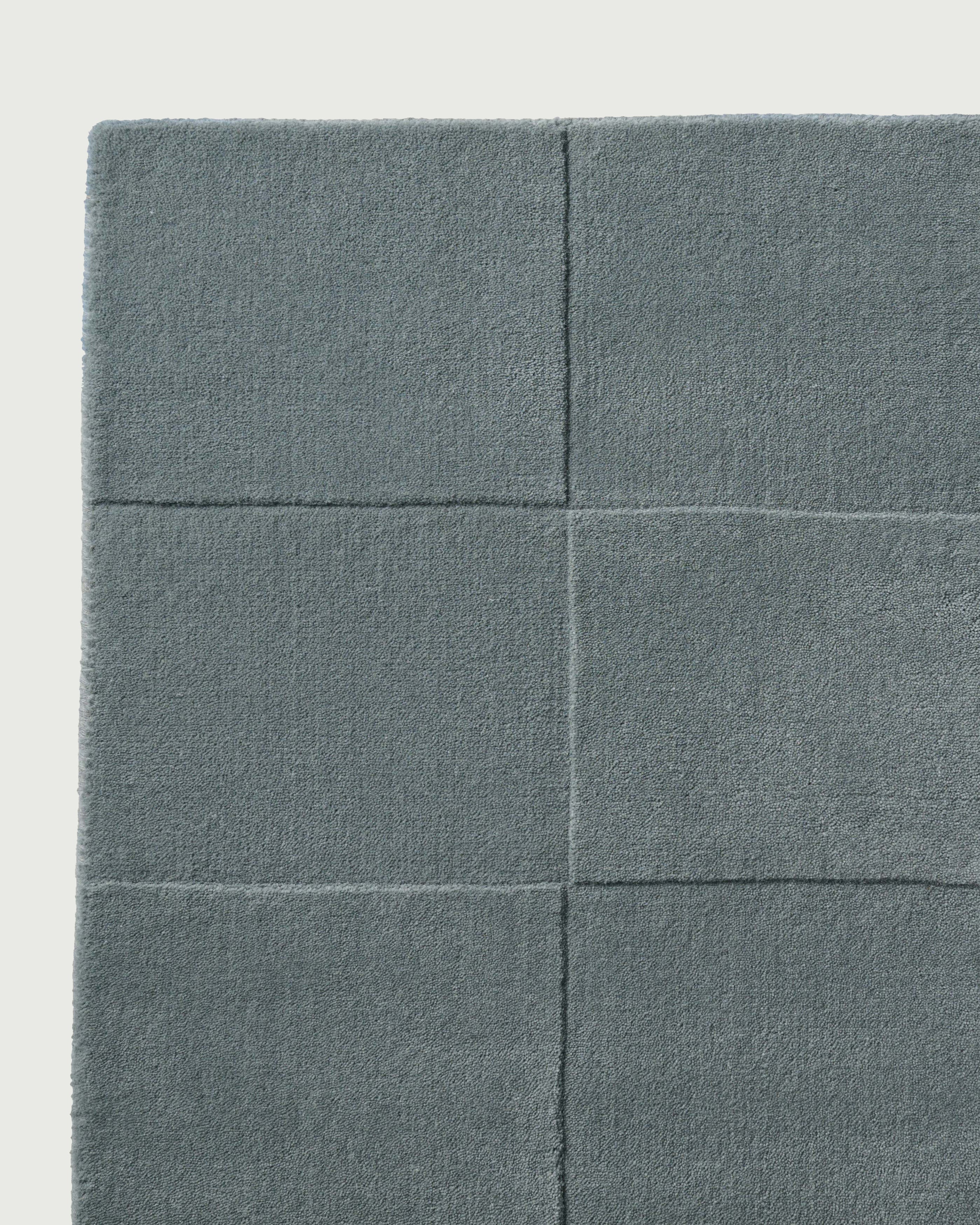 Sample of Trace Weave Flint Blue