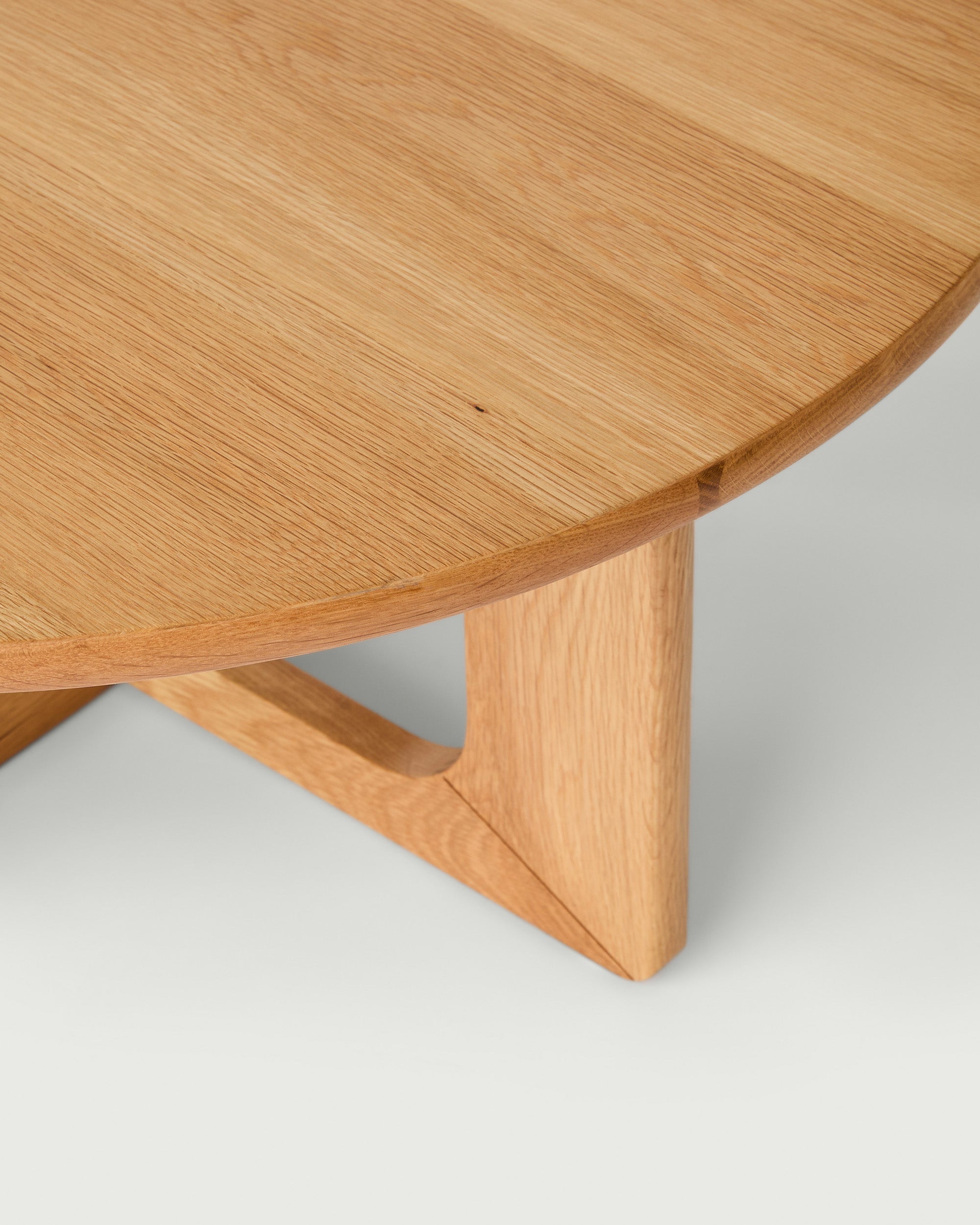 Turn Round Coffee Table Oak