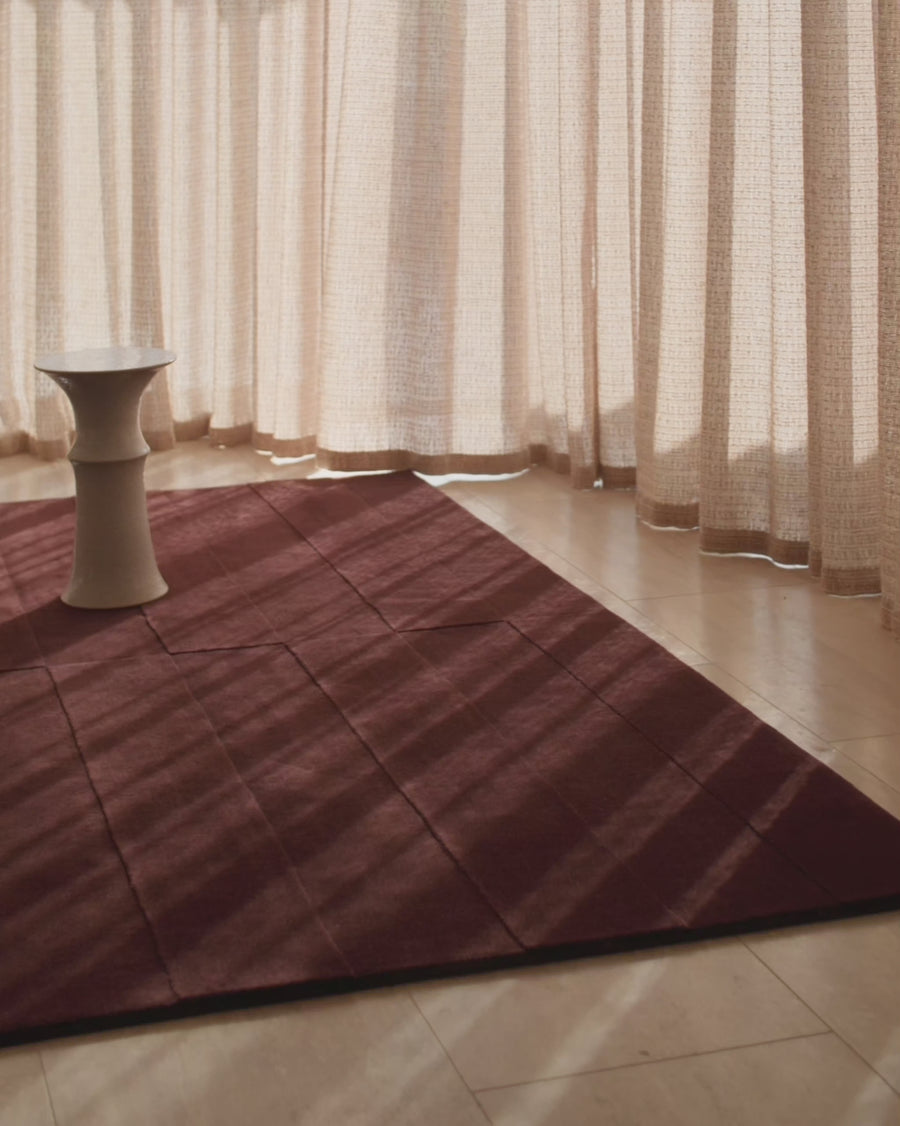Trace Rug Collection – Sculptural Wool Rugs by Milk & Sugar