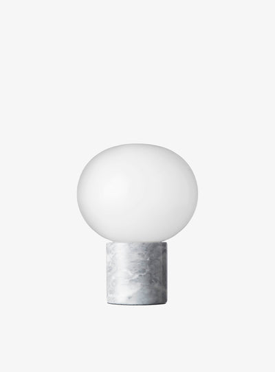 Buddy Table Lamp Grey Marble - Milk & Sugar