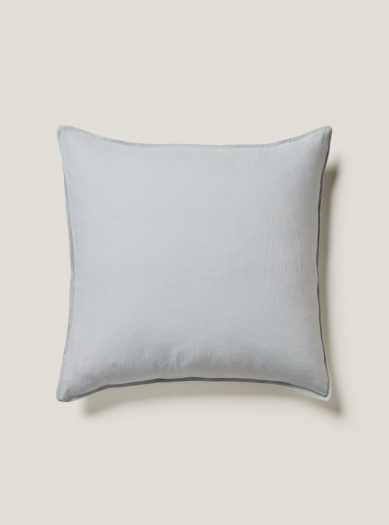 Dawn Blue European Linen Pillowcase Set - Milk & Sugar