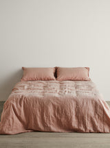 Sunset French Flax Linen Quilt Cover - Milk & Sugar