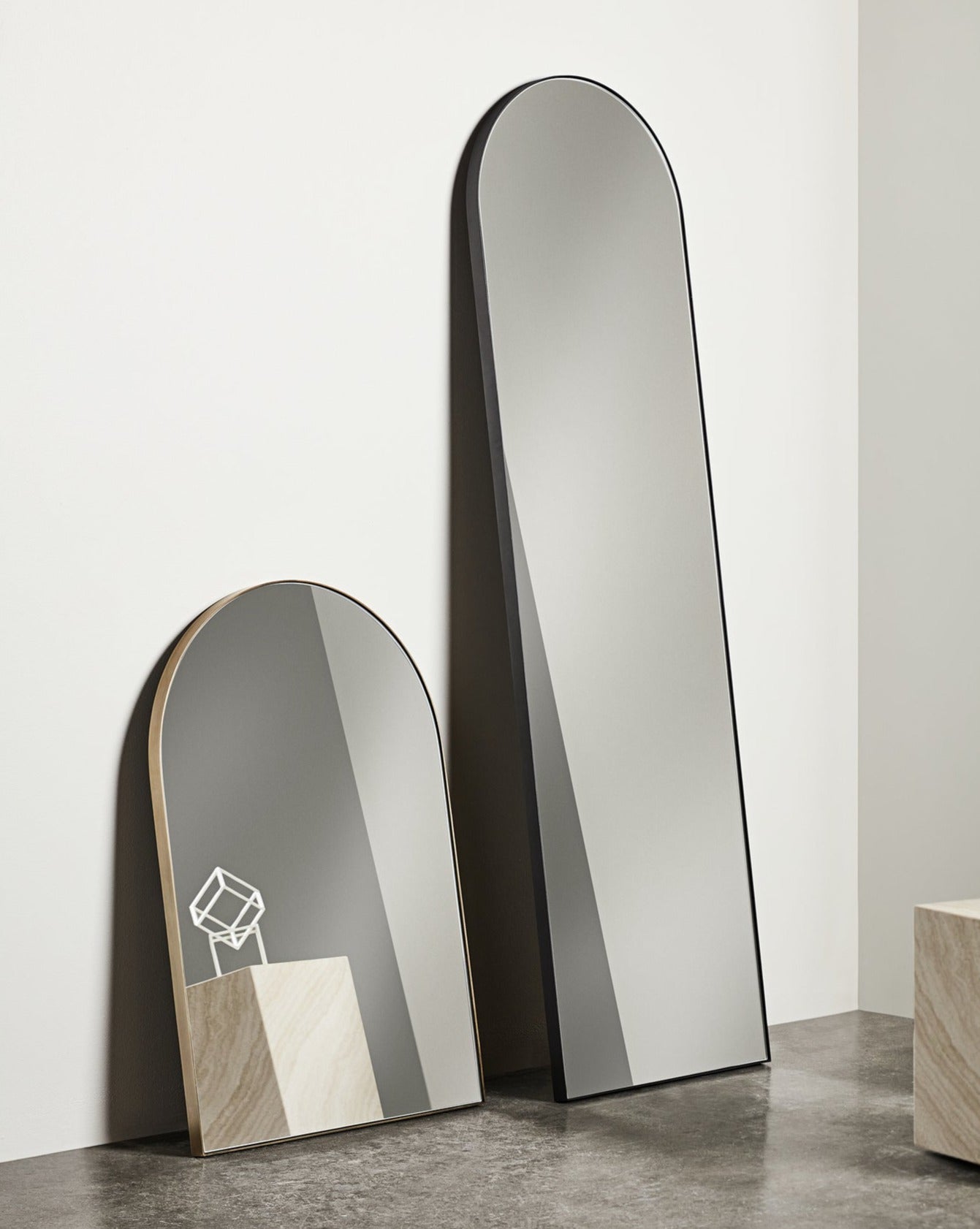 Eve Wall Mirror Brass - Milk & Sugar