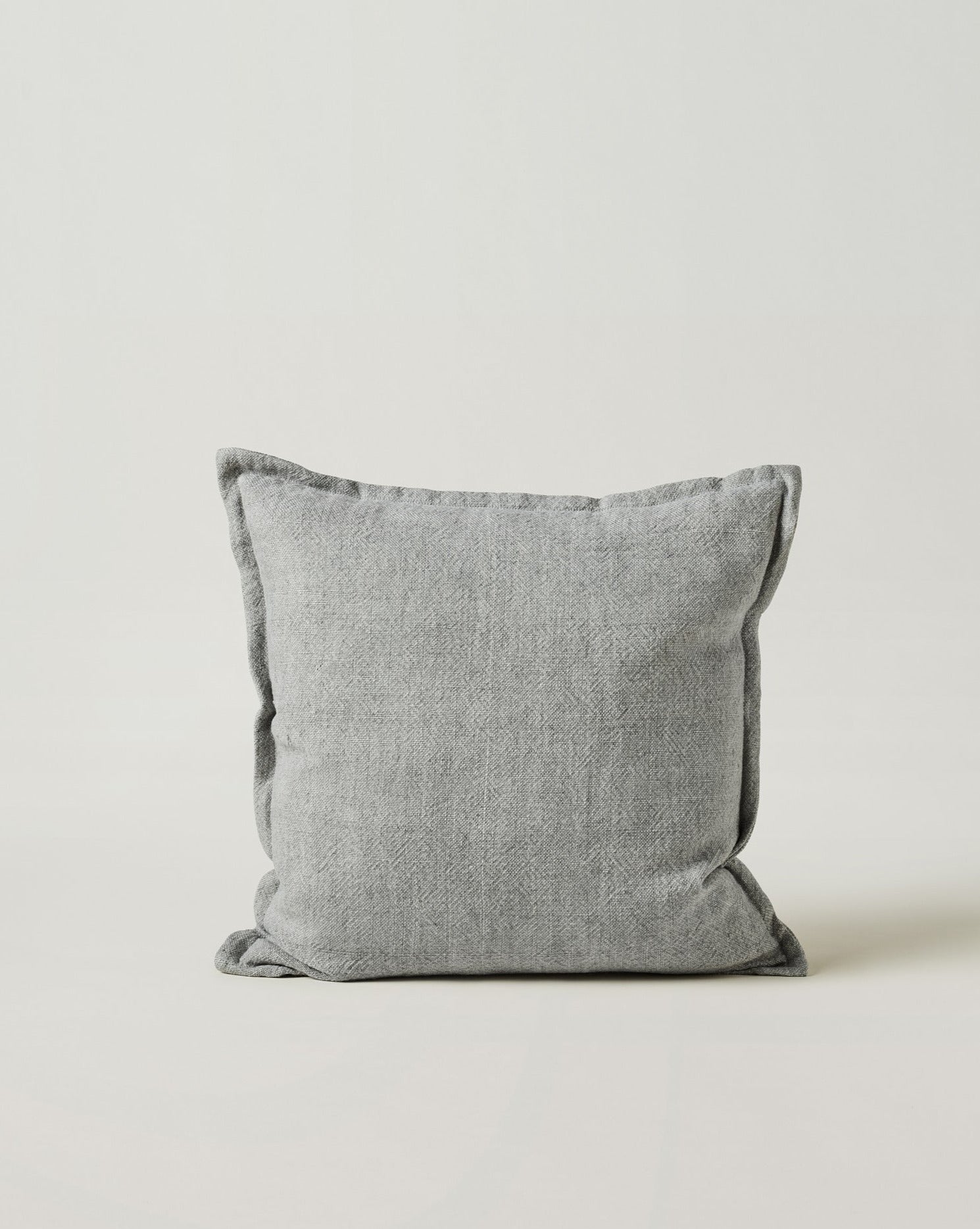 Tig Linen Cushion Fog Grey Standard - Milk & Sugar