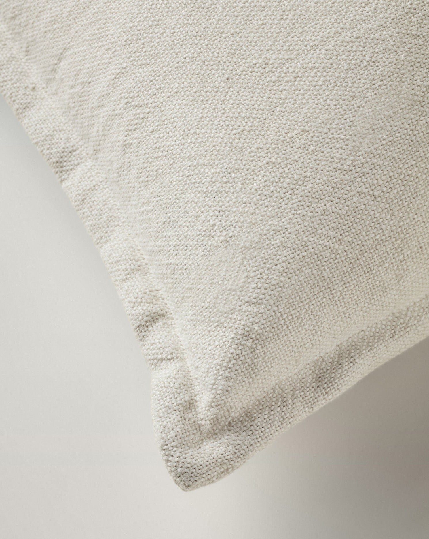 Tig Linen Cushion Ivory Rectangle - Milk & Sugar