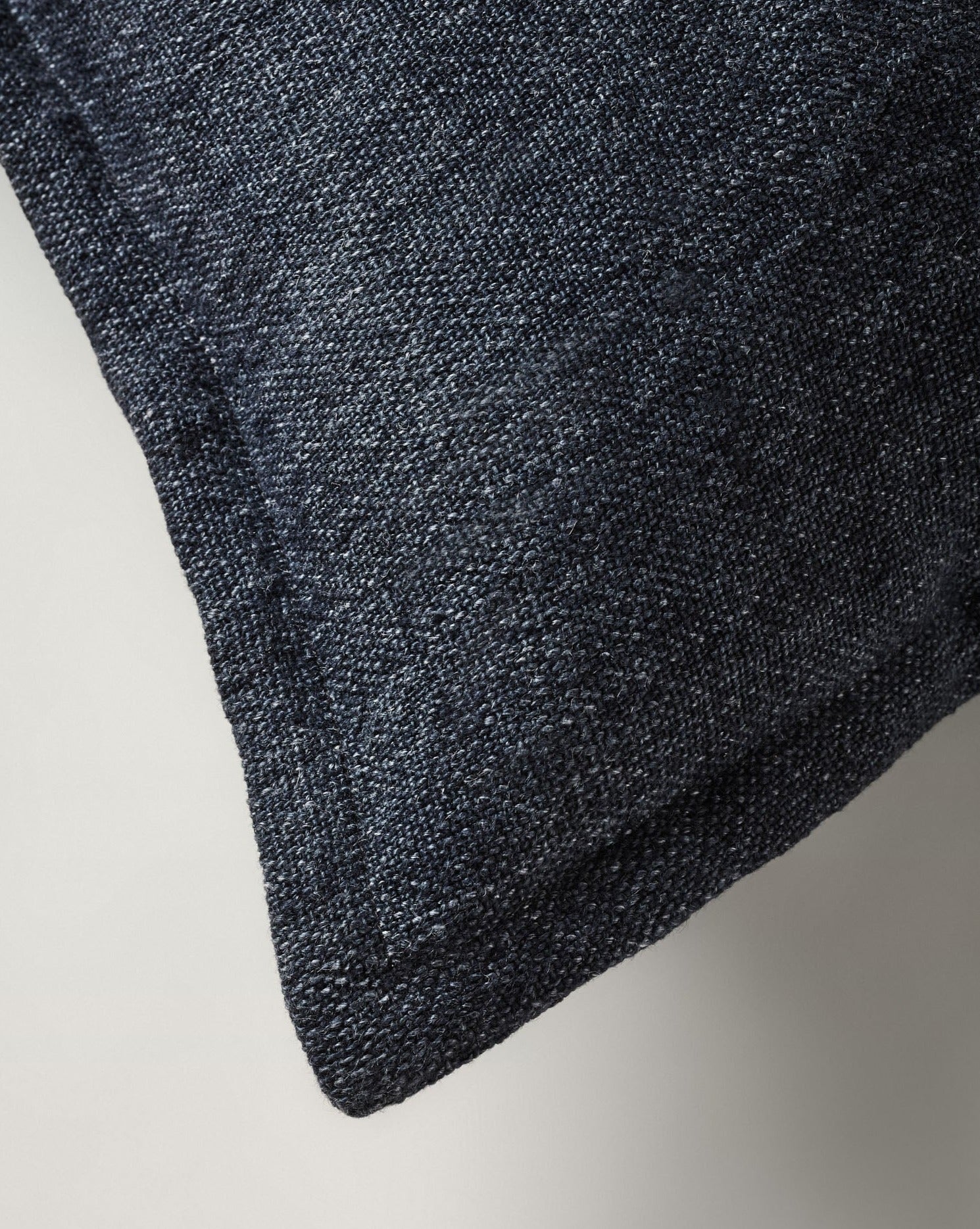 Tig Linen Cushion Midnight Standard - Milk & Sugar