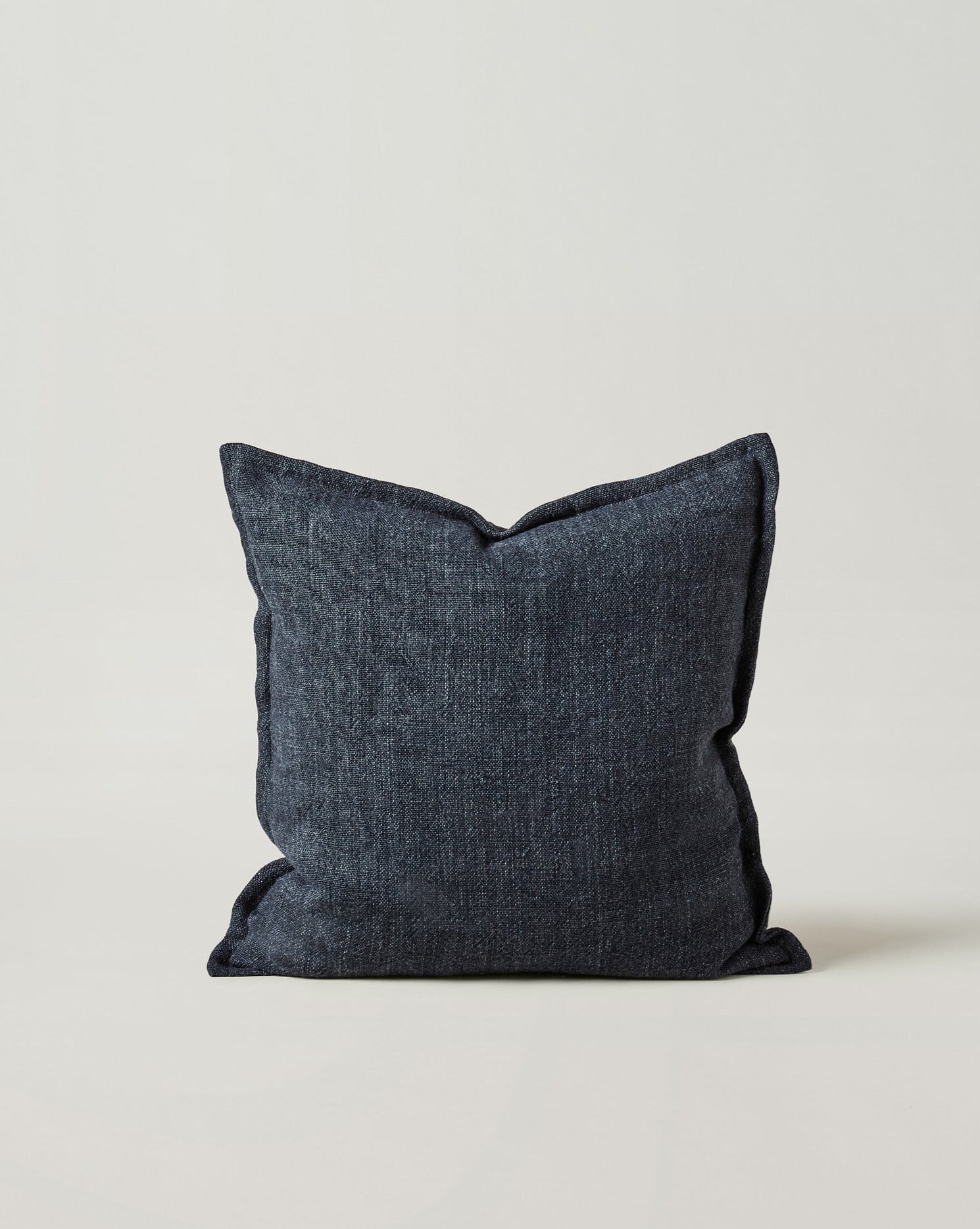 Tig Linen Cushion Midnight Standard - Milk & Sugar