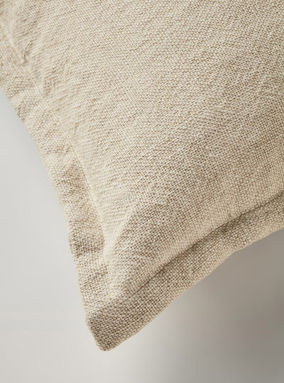 Tig Linen Cushion Natural Rectangle - Milk & Sugar