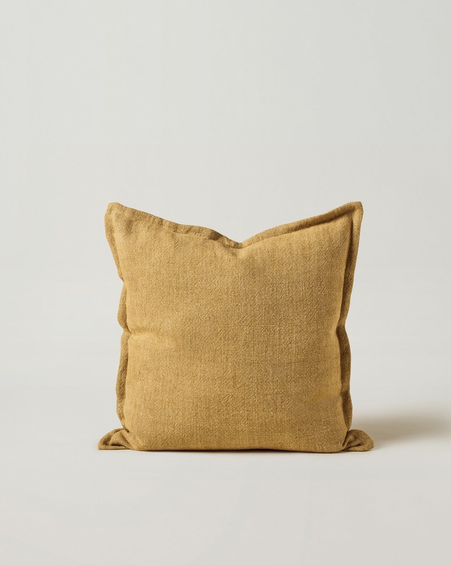 Tig Linen Cushion Turmeric Standard - Milk & Sugar