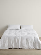 White French Flax Linen Quilt Cover - Milk & Sugar