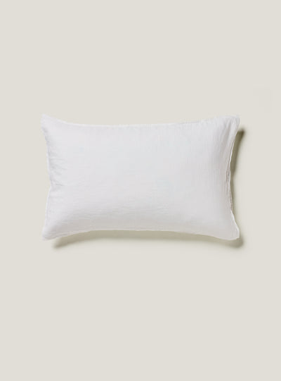 White French Flax Linen Pillowcase Set - Milk & Sugar